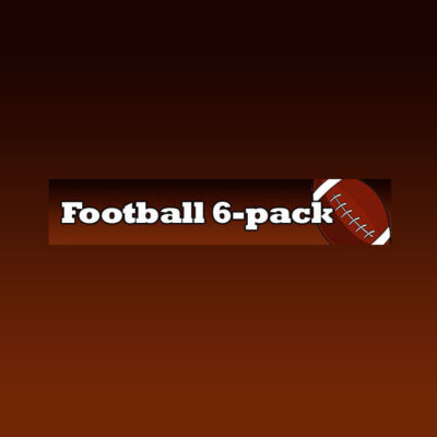 Football 6 pack – Battery Only